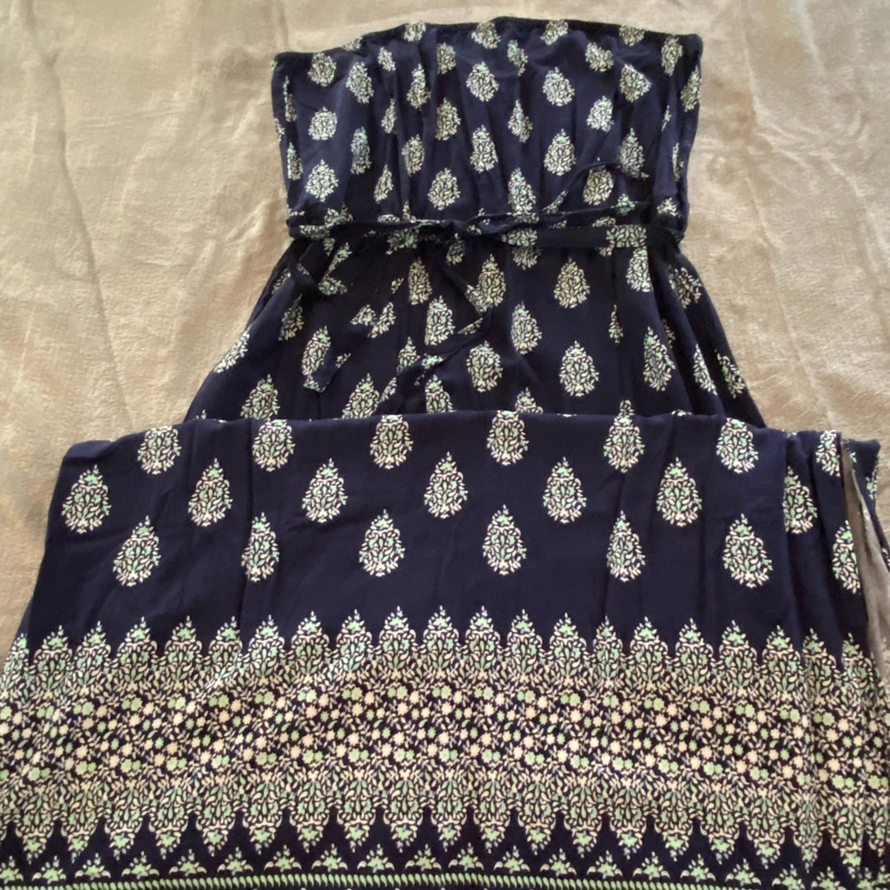 Womens strapless Old Navy Maxi dress (XL)